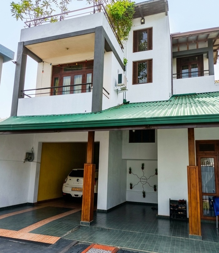 Entrance of LP Residence